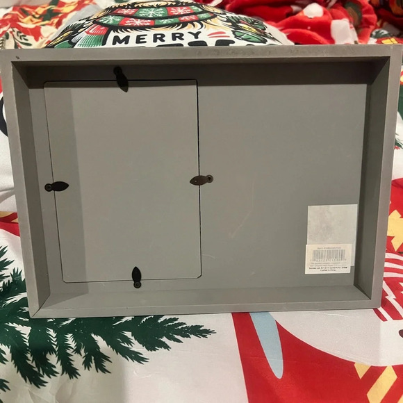 New Dog Photo Frame Gray & Off White - Picture 2 of 6